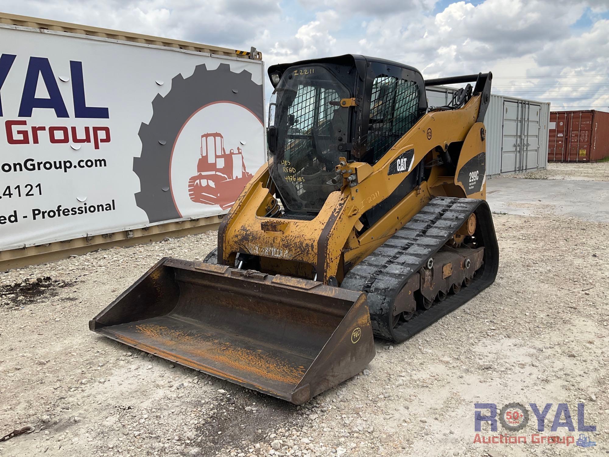 Caterpillar 299C Track Skid Steer Loader