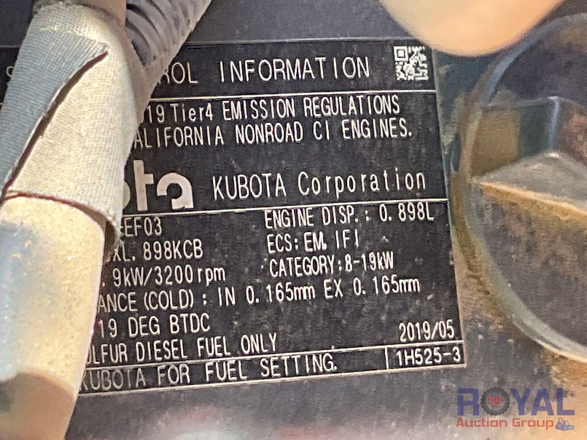 2019 Kubota BX23S 4X4 Mini Backhoe Loader