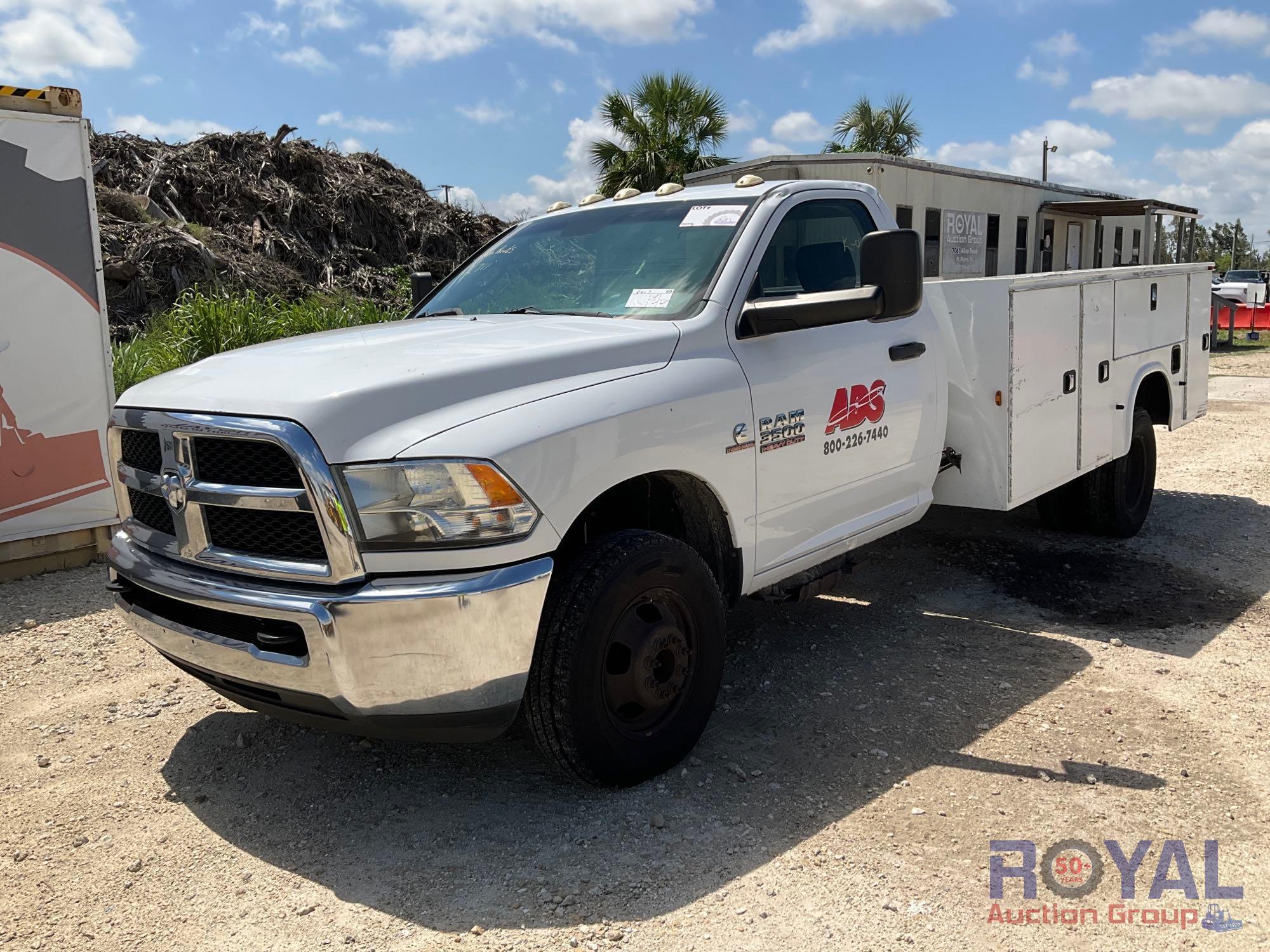 2014 Ram 4X4 3500 Service Truck