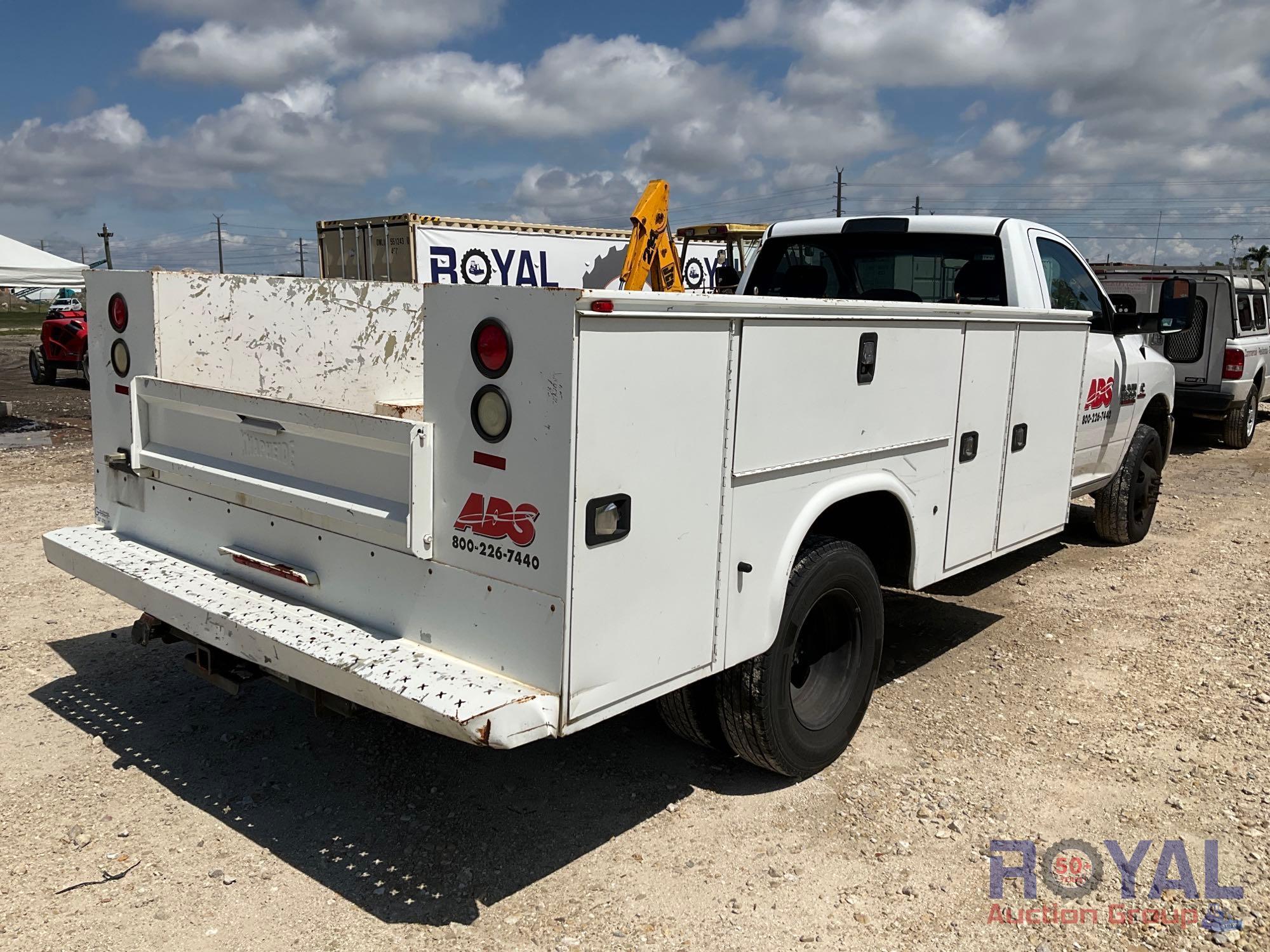 2014 Ram 4X4 3500 Service Truck