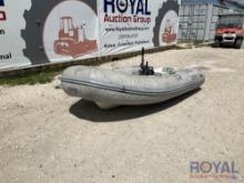 Caribe MVPL-10 Inflatable Boat With Motor