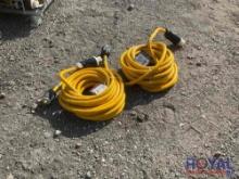 2-Century Wire Power Cords, Yellow, 50 Ft 8/4 Cable