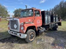 1984 Ford 8000 Flatbed Truck