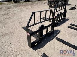 2024 Kivel 48in 3500lbs Skid Steer Fork Attachment