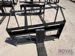 2024 Kivel 48in 3500lbs Skid Steer Fork Attachment