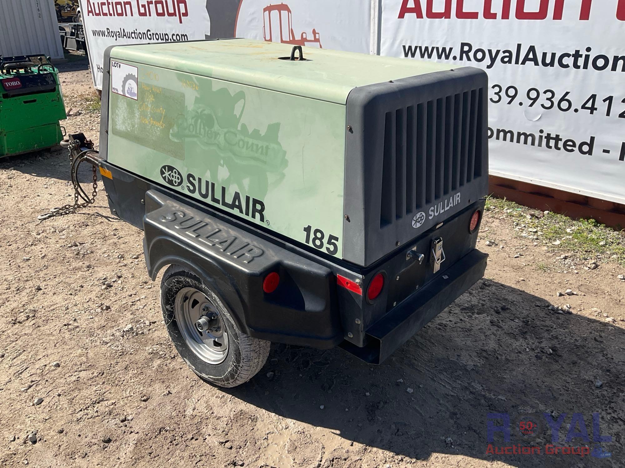 Sullair 185 Towable S/A Air Compressor