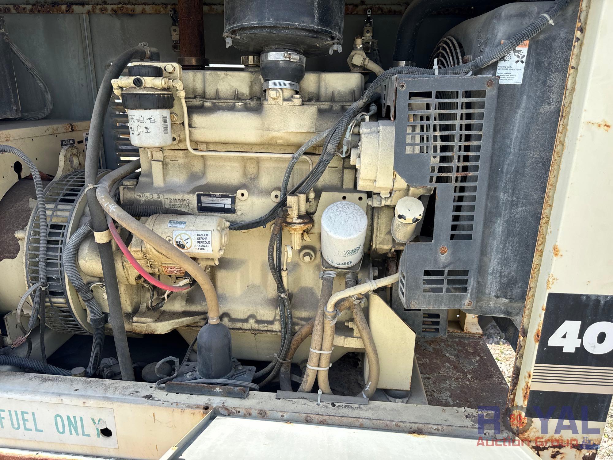 Kohler Power System 40 kW Generator with Fuel Tank