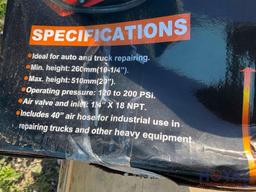 2024 20-Ton Air/Manual Hydraulic Bottle Jack