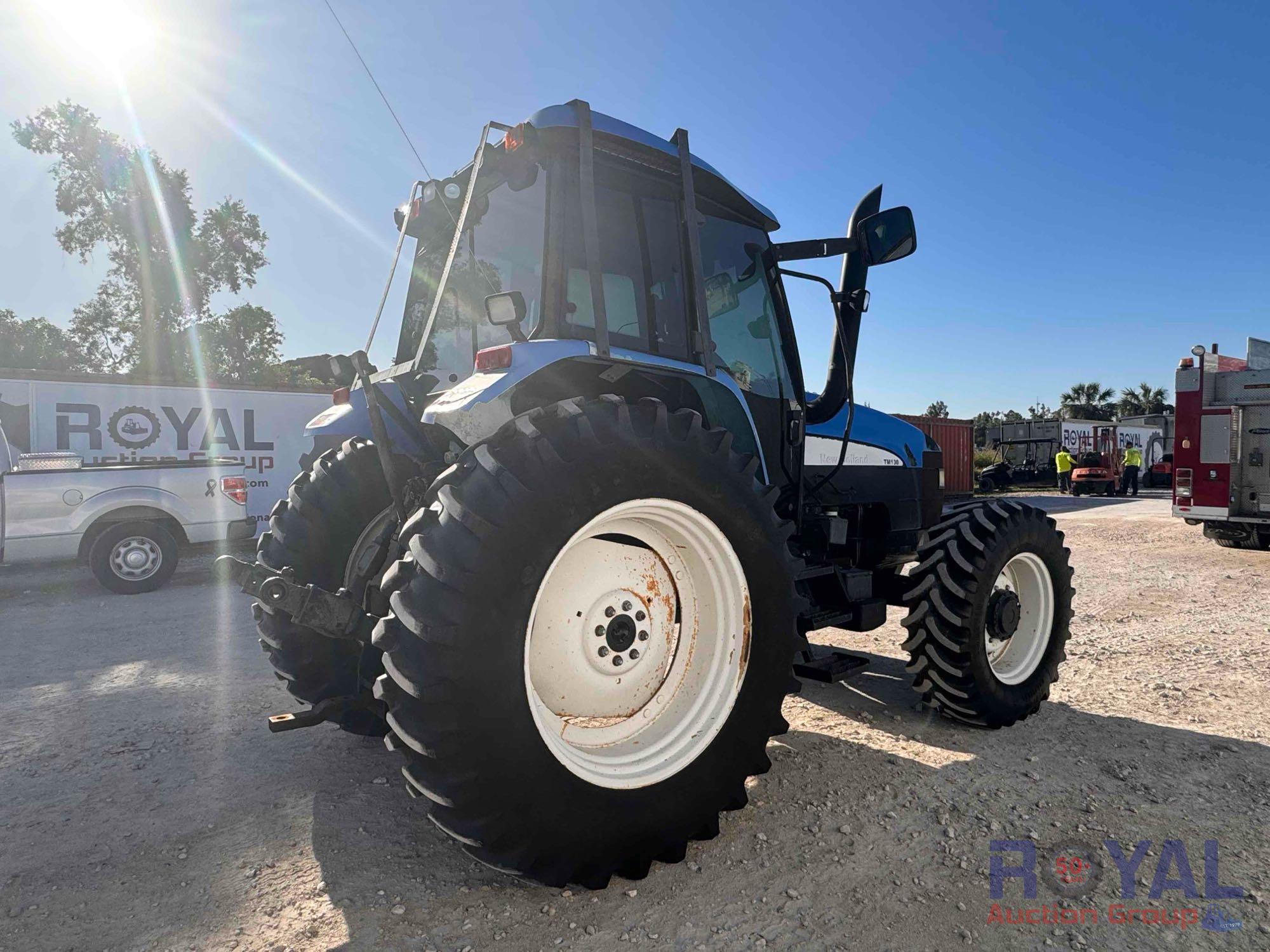 2008 New Holland TM130 4WD Agricultural Tractor