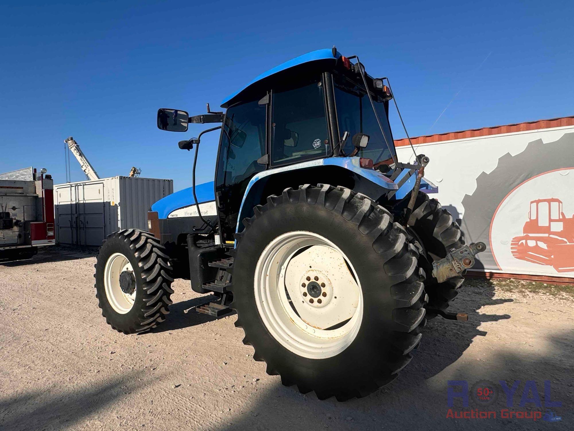 2008 New Holland TM130 4WD Agricultural Tractor