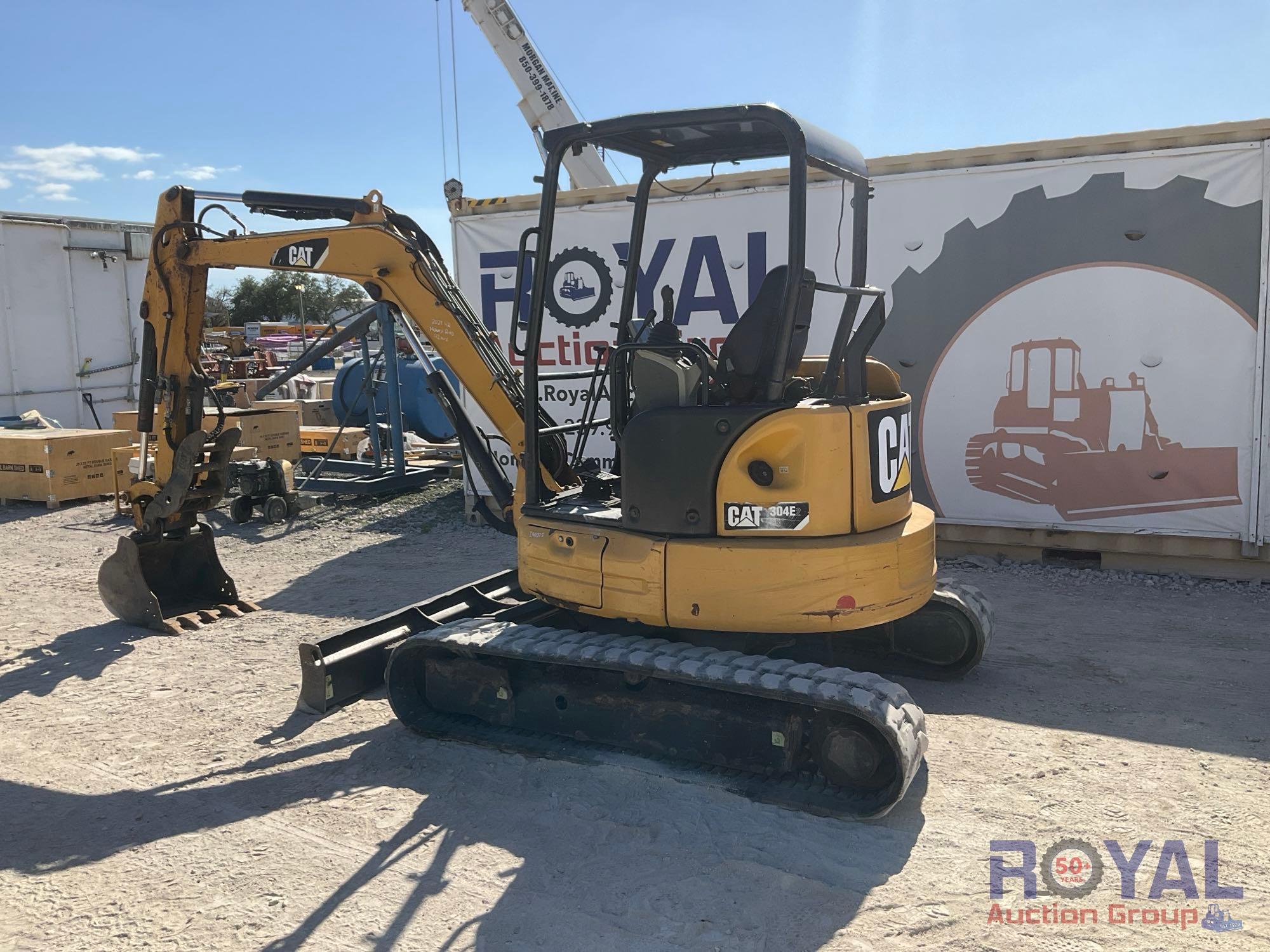 2016 Caterpillar 304E2 Mini Excavator