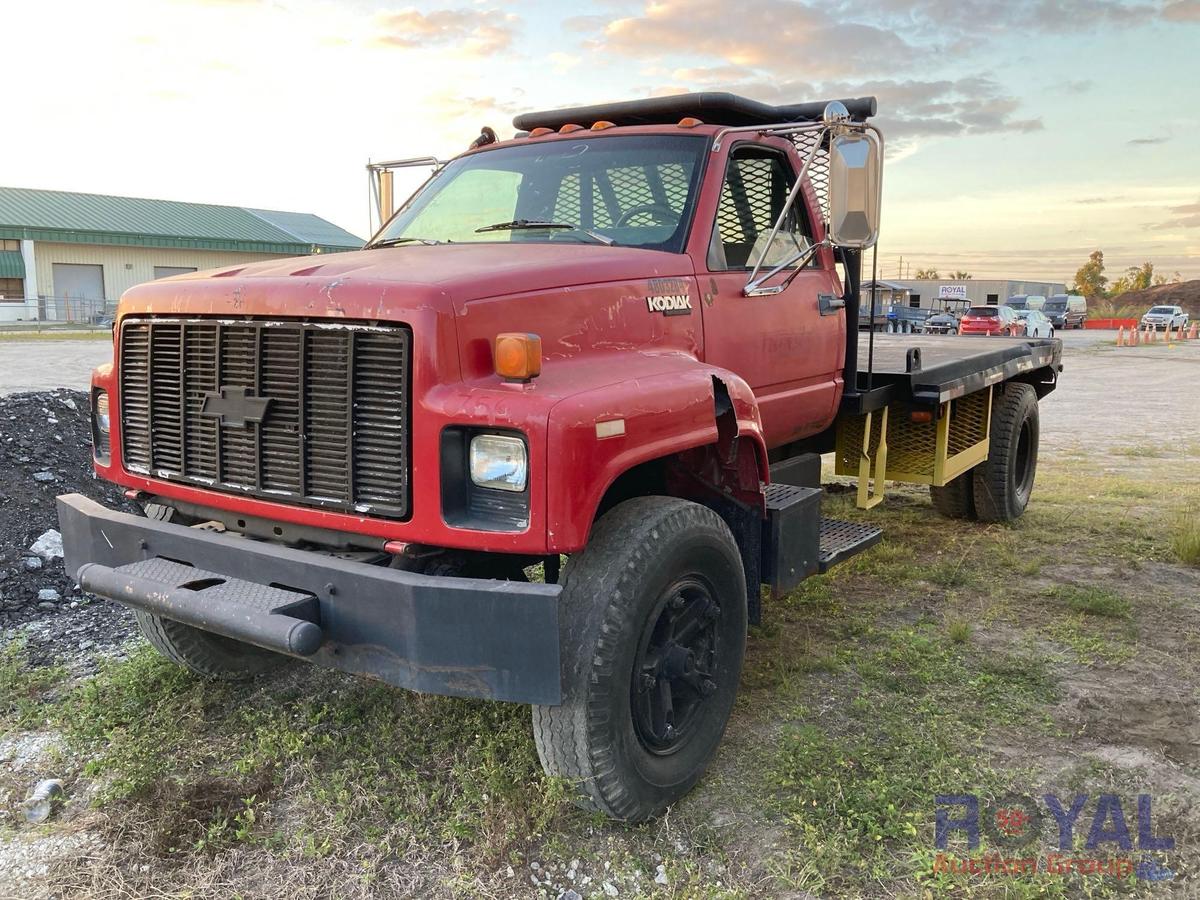 1991 Chevrolet C70 Kodiak Flatbed Truck