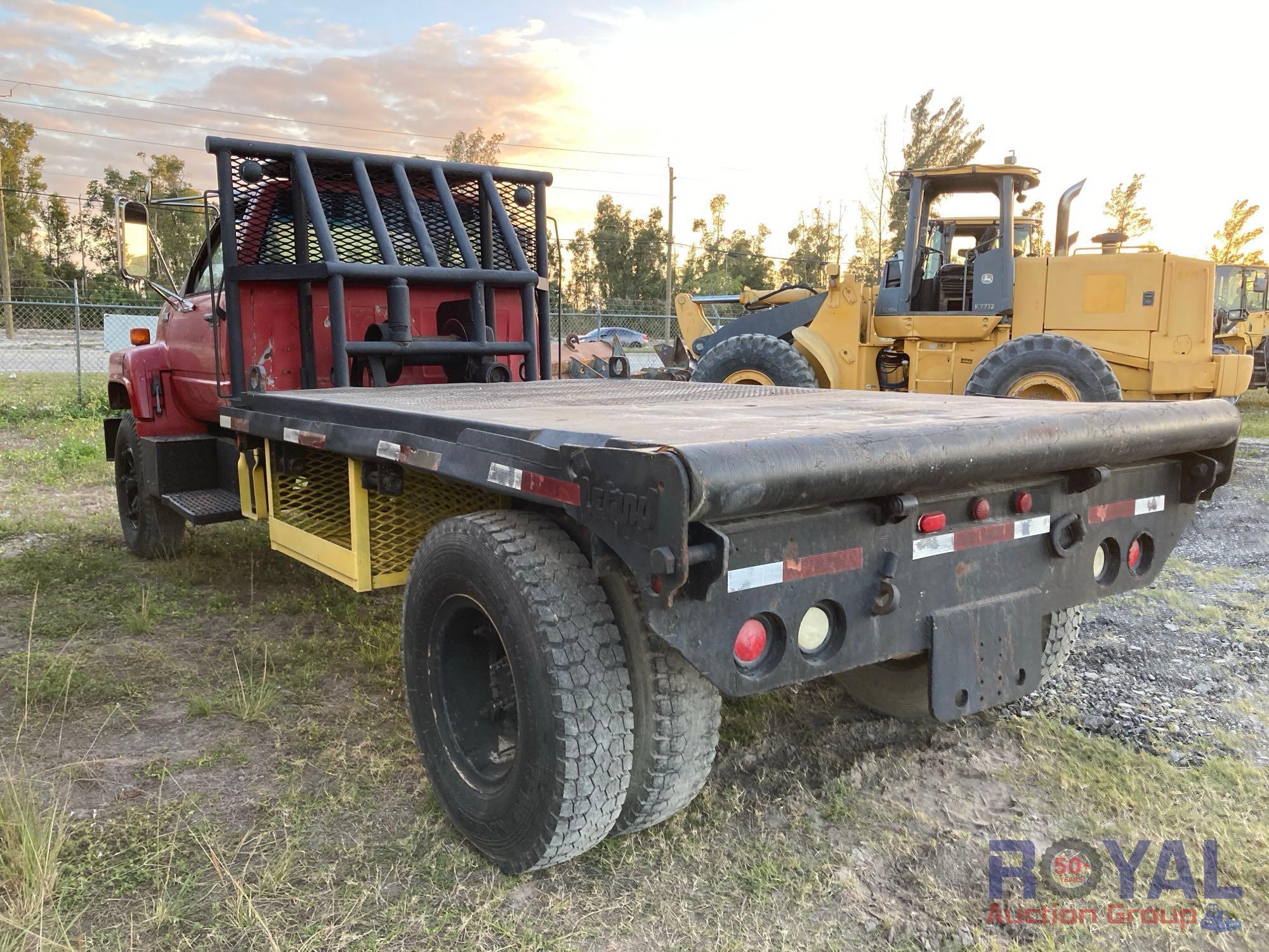 1991 Chevrolet C70 Kodiak Flatbed Truck