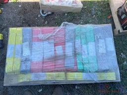 Pallet of Assorted Unused Webbing slings