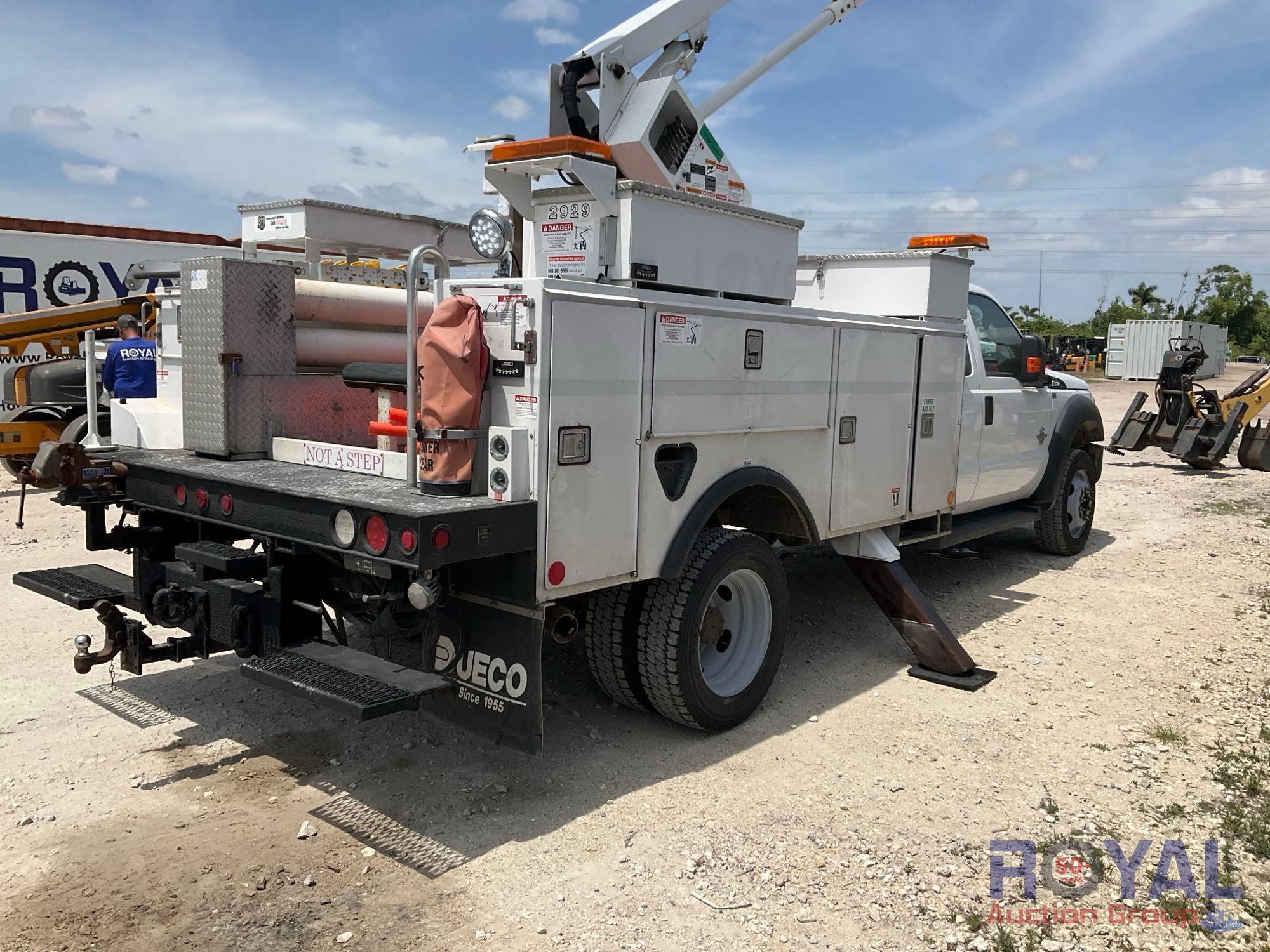 2014 Ford F550 Hi-Ranger LT-40 4x4 Bucket Truck