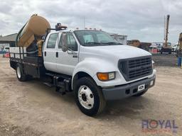 2000 Ford F650 SuperDuty Crew Cab Vermeer V800G Vacuum Truck