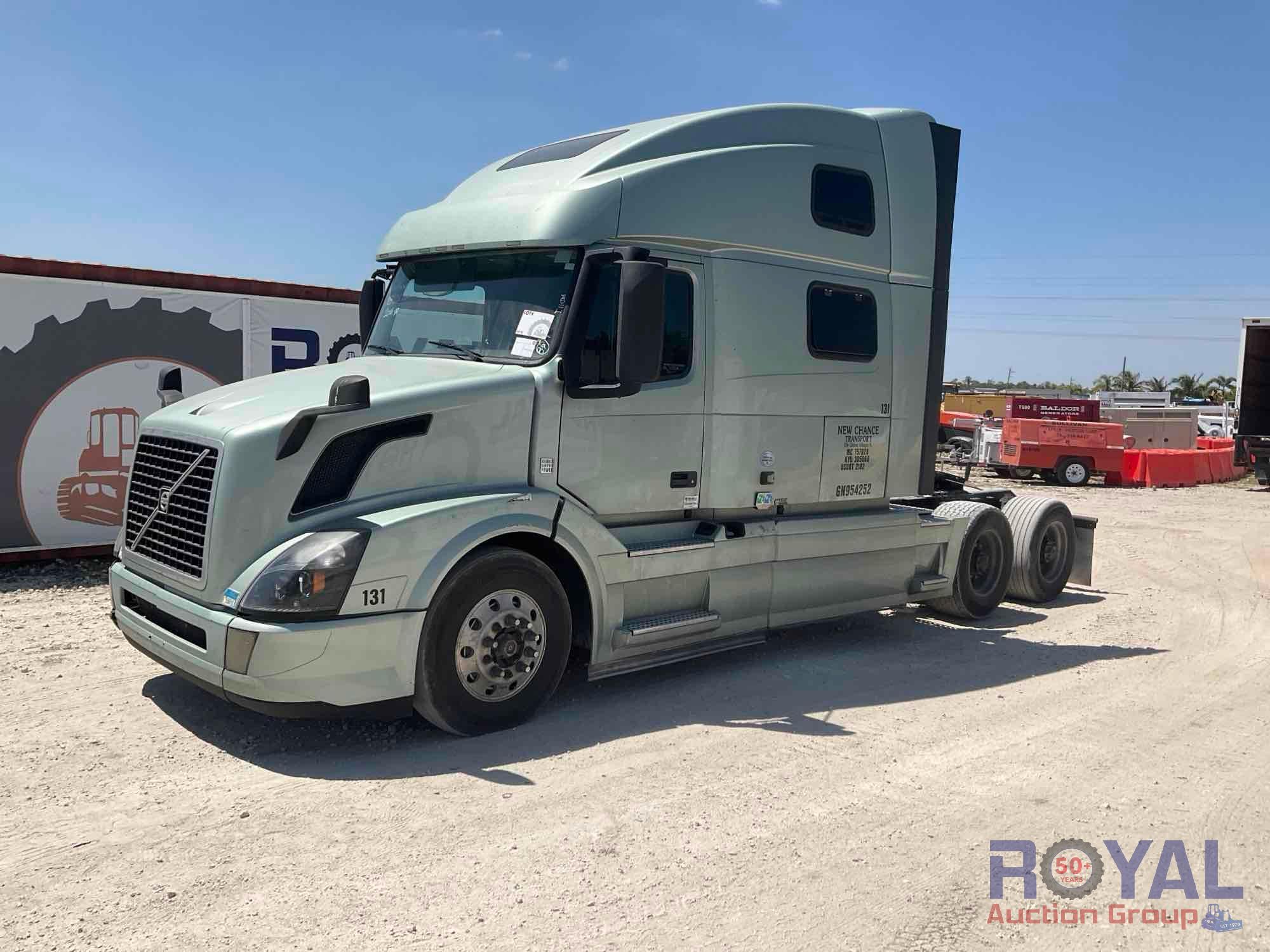 2016 Volvo VNL T/A Sleeper Truck Tractor