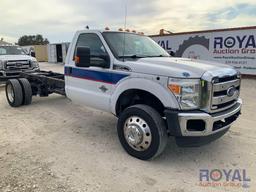 2015 Ford F550 Cab and Chassis Truck