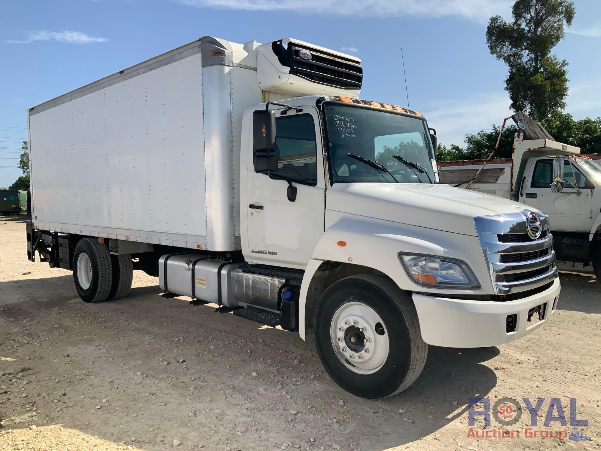 2013 Hino 268 26ft Carrier Reefer Box Truck