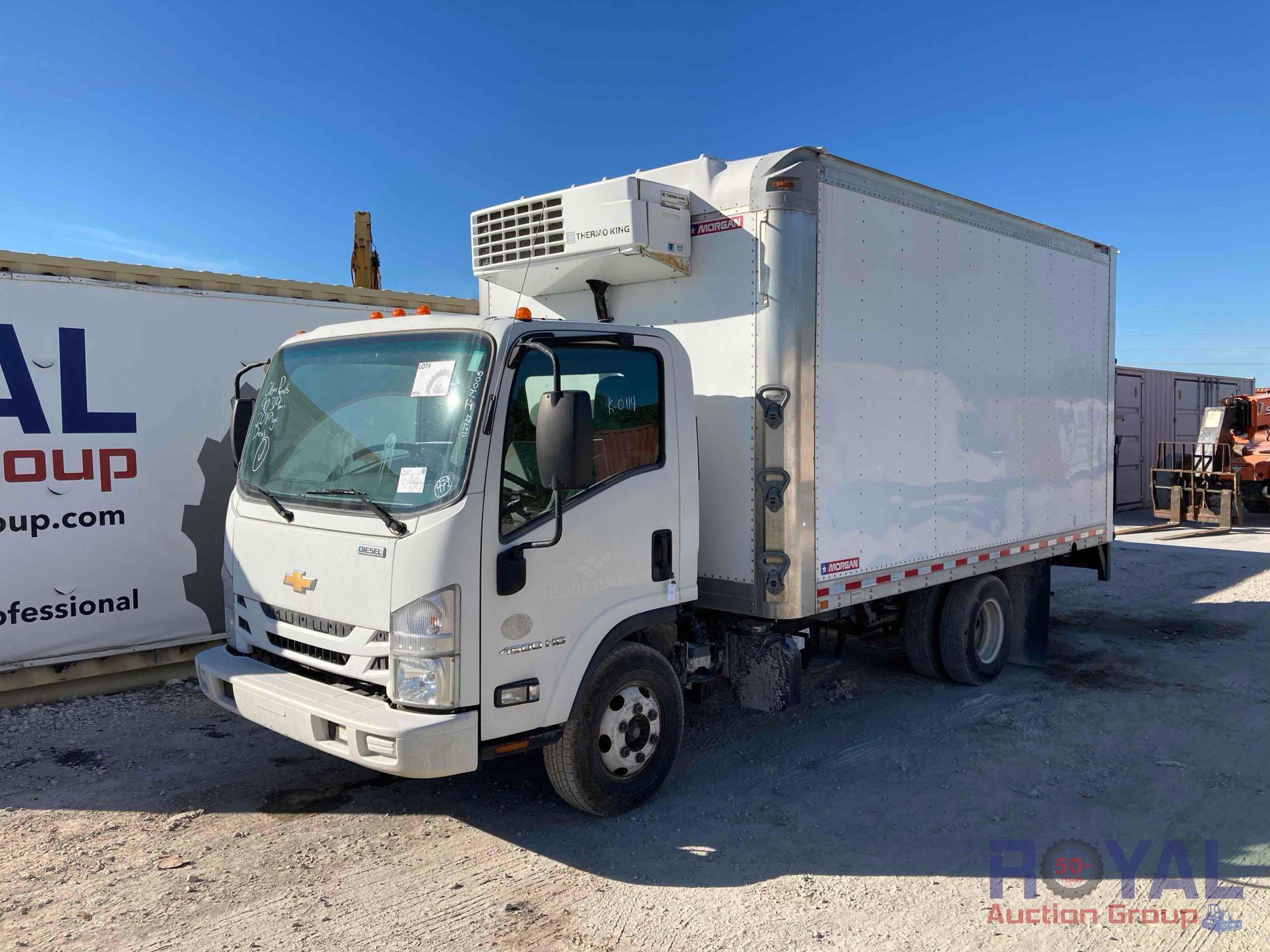 2019 Chevrolet 4500HD 14ft Thermo King Reefer Box Truck