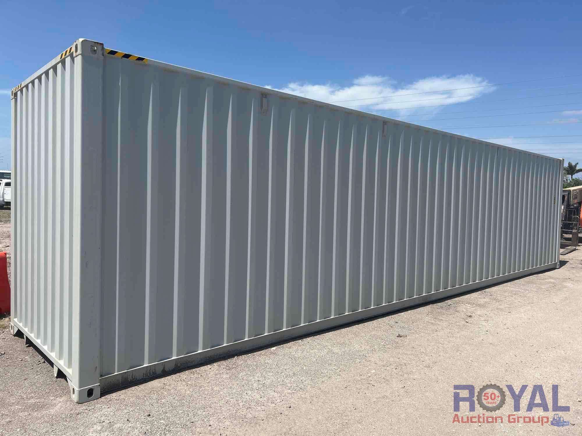 40ft 10 Door One Time Use Shipping Container