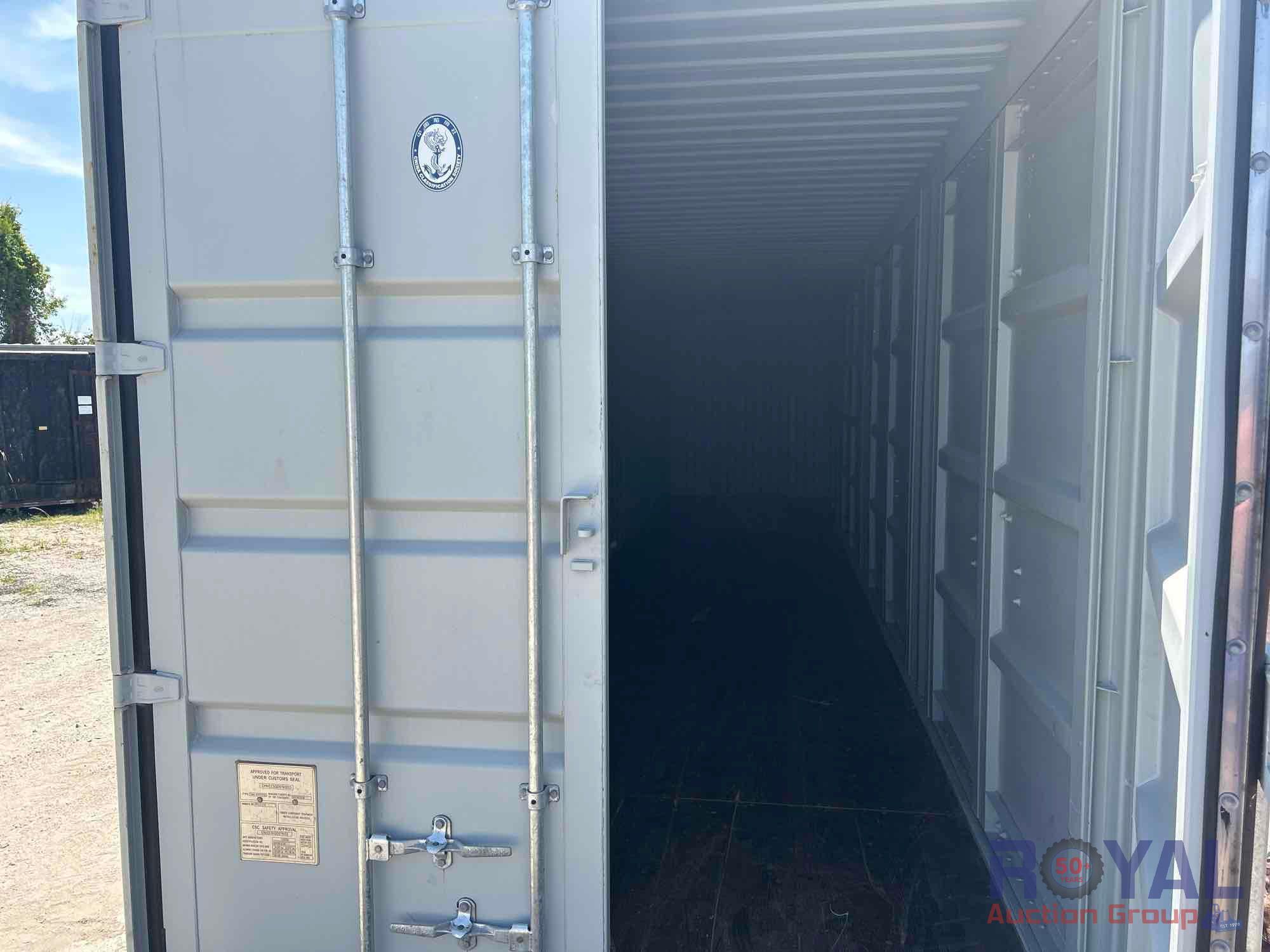 40ft 10 Door One Time Use Shipping Container