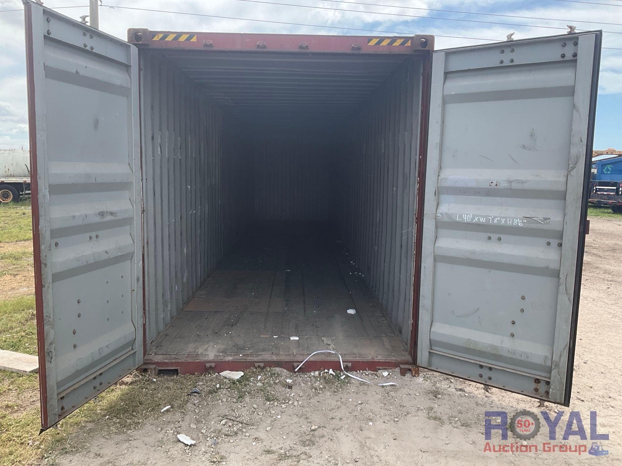 Used 40ft Shipping Container