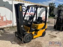 Yale GLP030VXNUSE084 3,000LB Pneumatic Propane Forklift