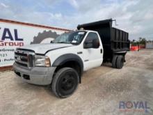 2006 Ford F450 S/A Dump Truck