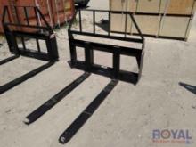 2024 48in Kivel Forks Skid Steer Attachment