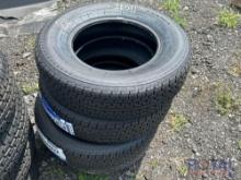 4 Unused ST205/75R15 Radial Trailer Tires