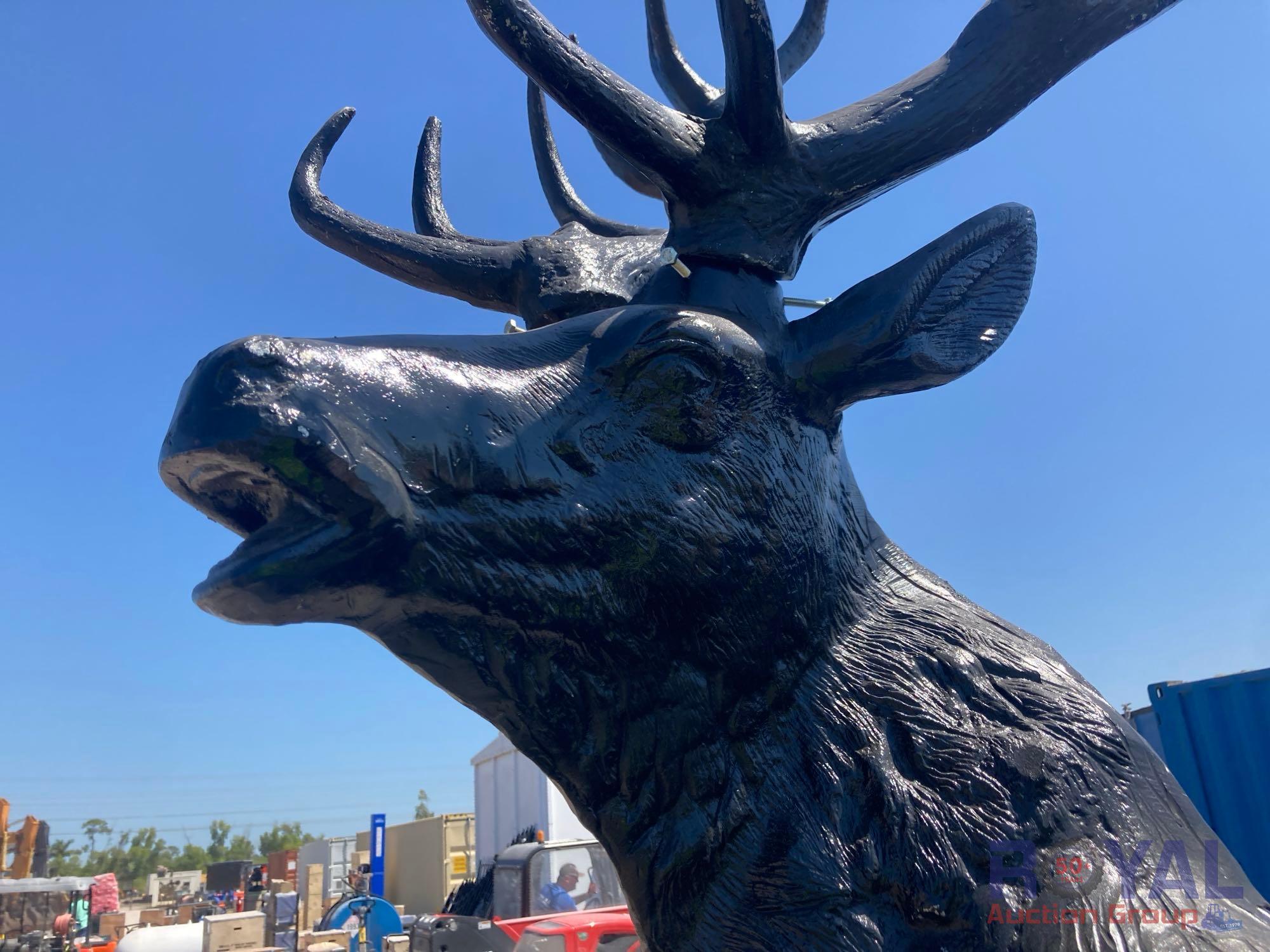 Elk Statue