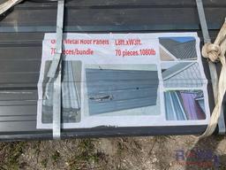 2024 8ft x 3ft Metal Roof Panels 70 Piece Bundle