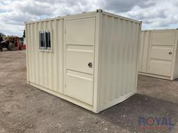 2024 11ft x 7ft x 7ft Portable Office Shipping Container Unit