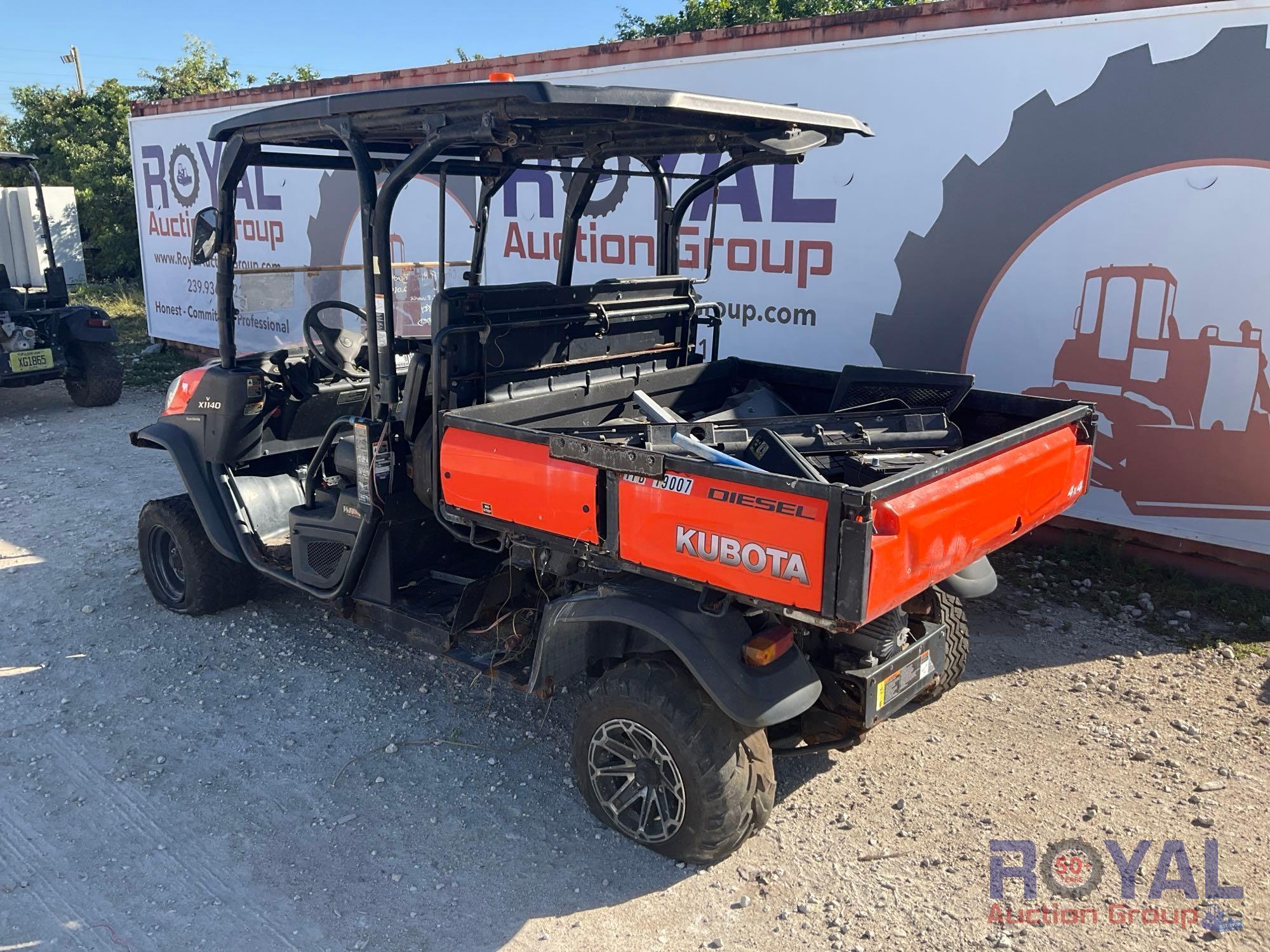 2019 Kubota RTVX1140 4x4 Utility Cart