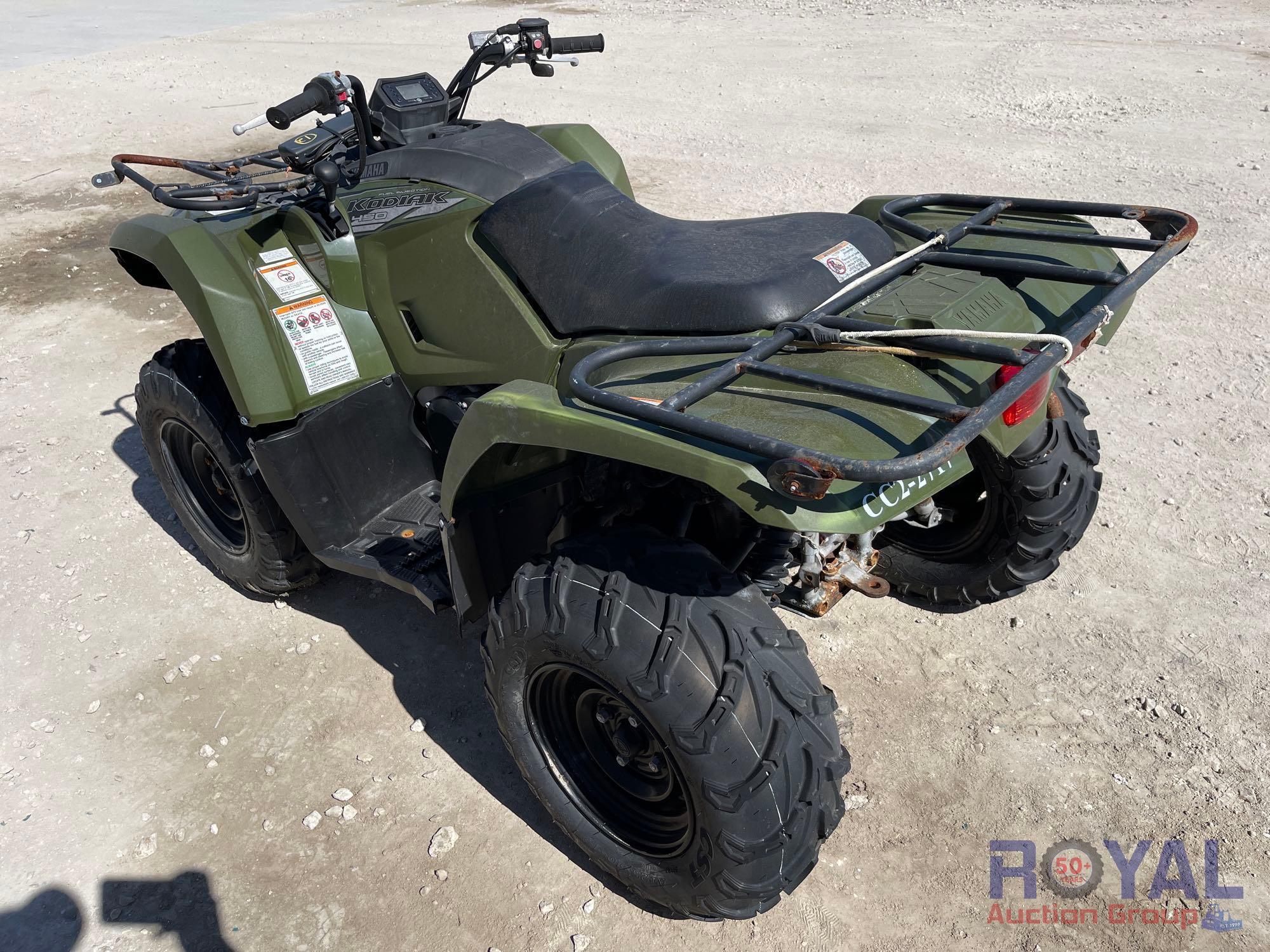 2021 Yamaha Kodiak 450 ATV