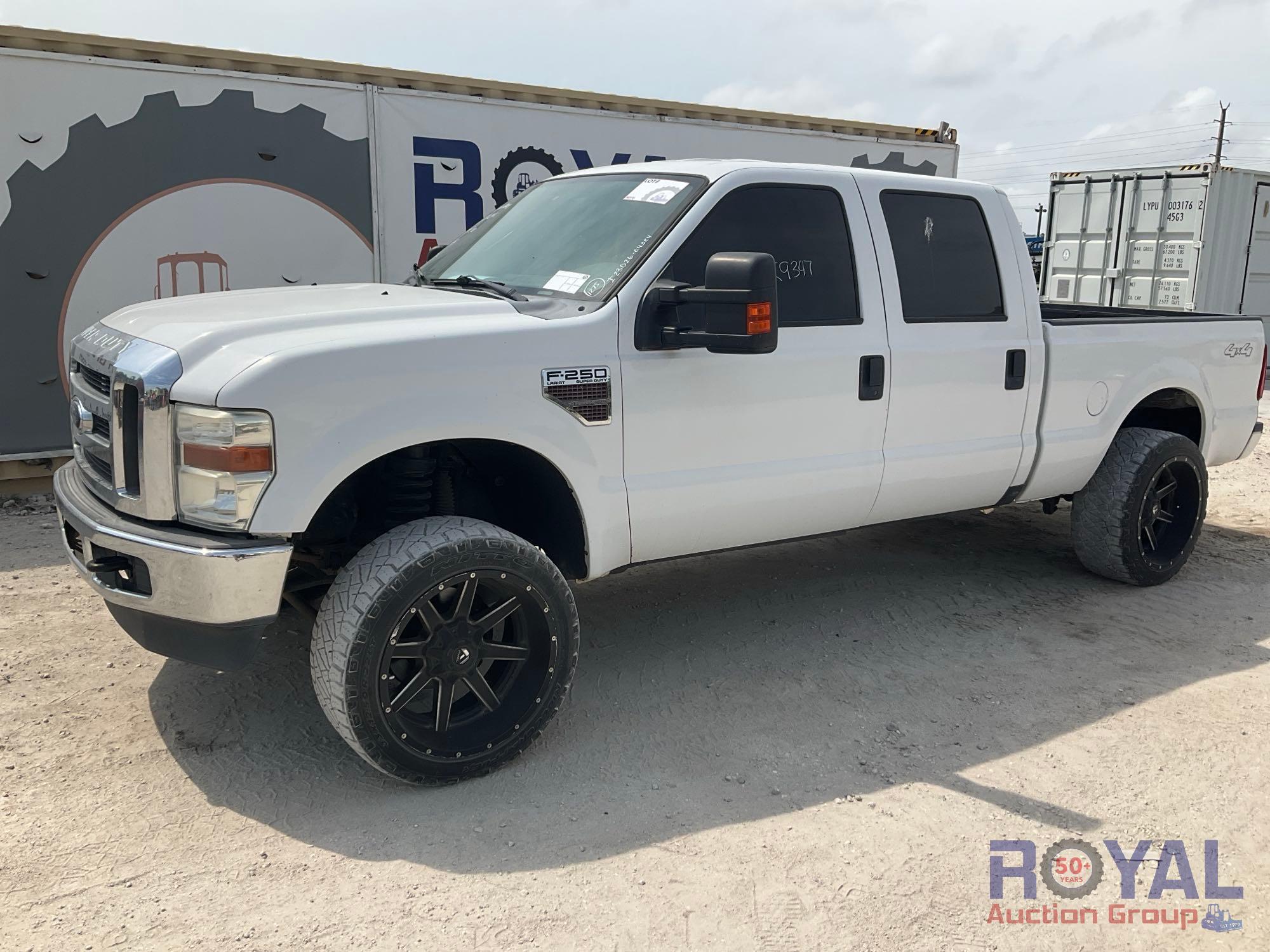 2009 Ford F-250 Lariat 4X4 Crew Cab Pickup Truck