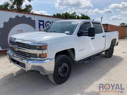 2015 Chevrolet Silverado 2500 HD 4X4 Crew Cab Pickup Truck