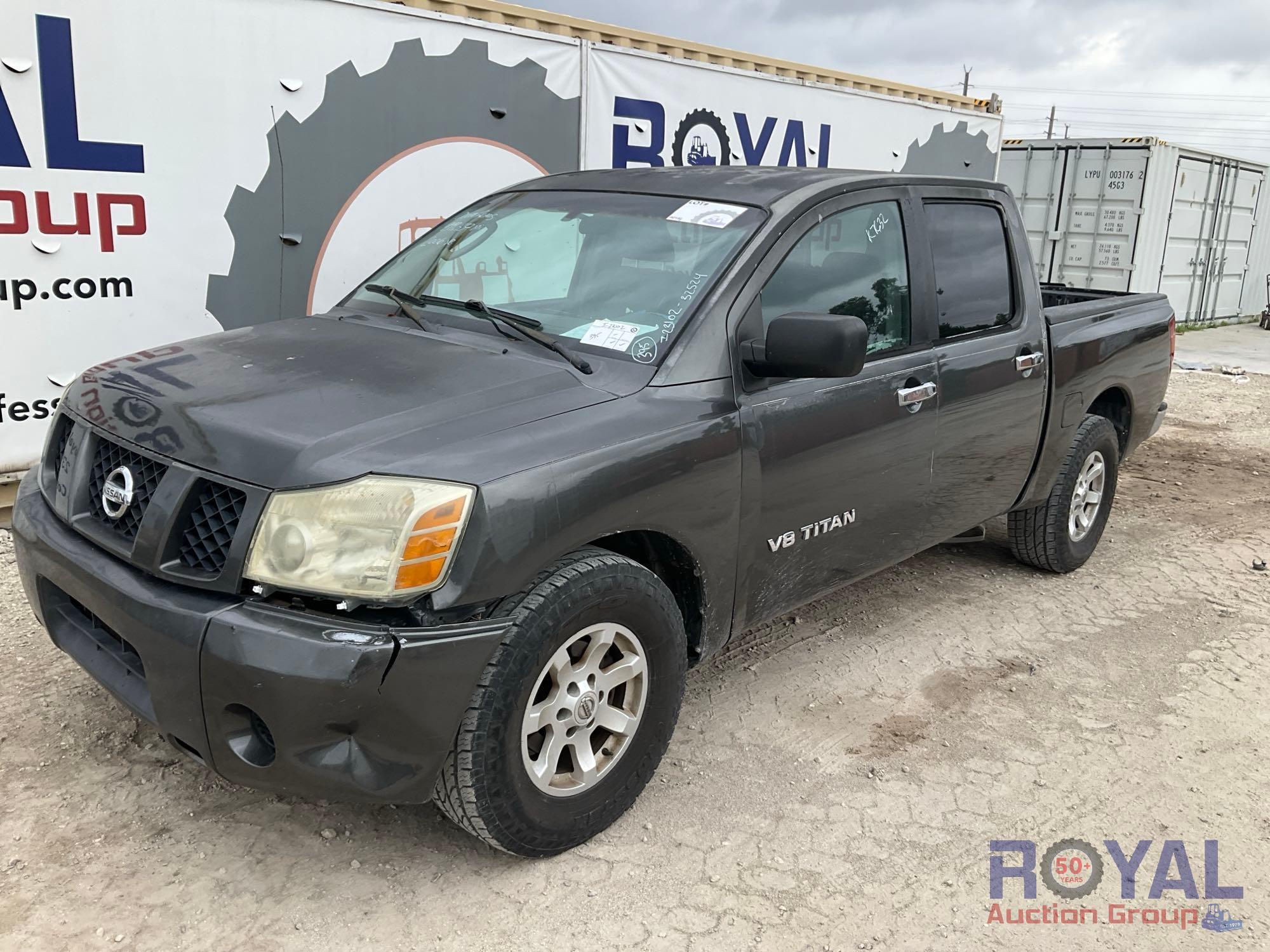 2006 Nissan Titan Crew Cab Pickup Truck