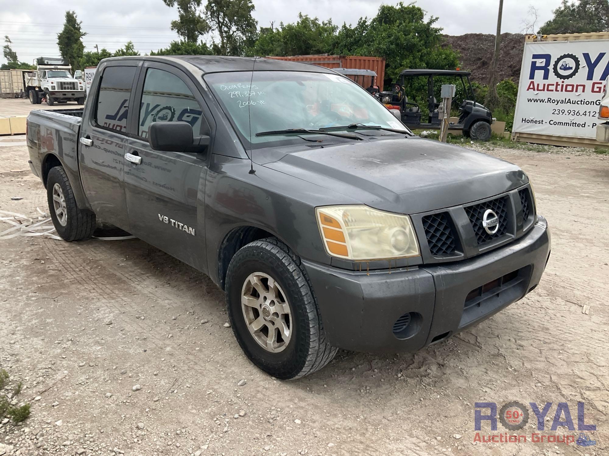 2006 Nissan Titan Crew Cab Pickup Truck