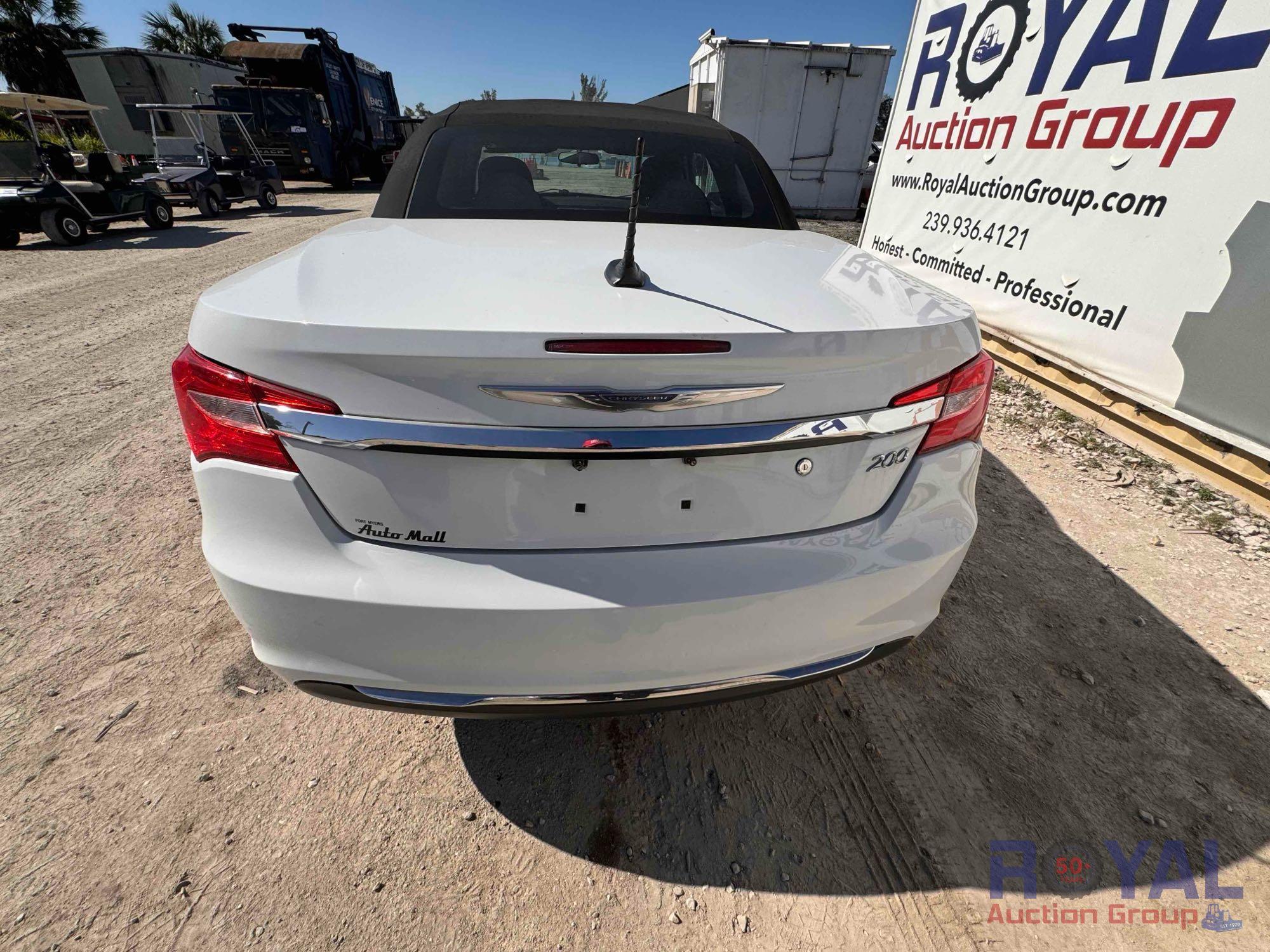 2012 Chrysler 200 Convertible Coupe