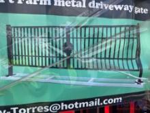 20 foot farm metal driveway gate
