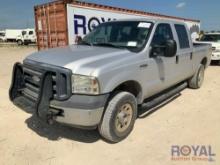 2007 Ford F250 4x4 Crew Cab Pickup Truck