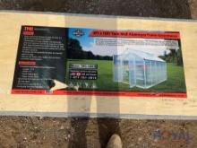 2024 8ft x 10ft Twin Wall Aluminum Frame Greenhouse