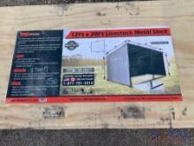 2024 12ft X 20ft Livestock Metal Shed