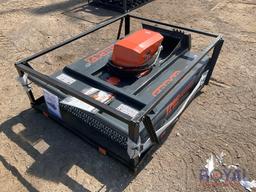 2024 TMG-SBC42 42in Brush Cutter Mini Skid Steer Attachment