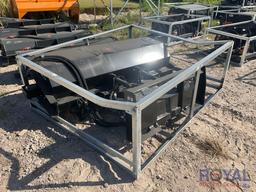 2023 Wolverine PAB-11-72W 86in Angle Broom Skid Steer Attachment