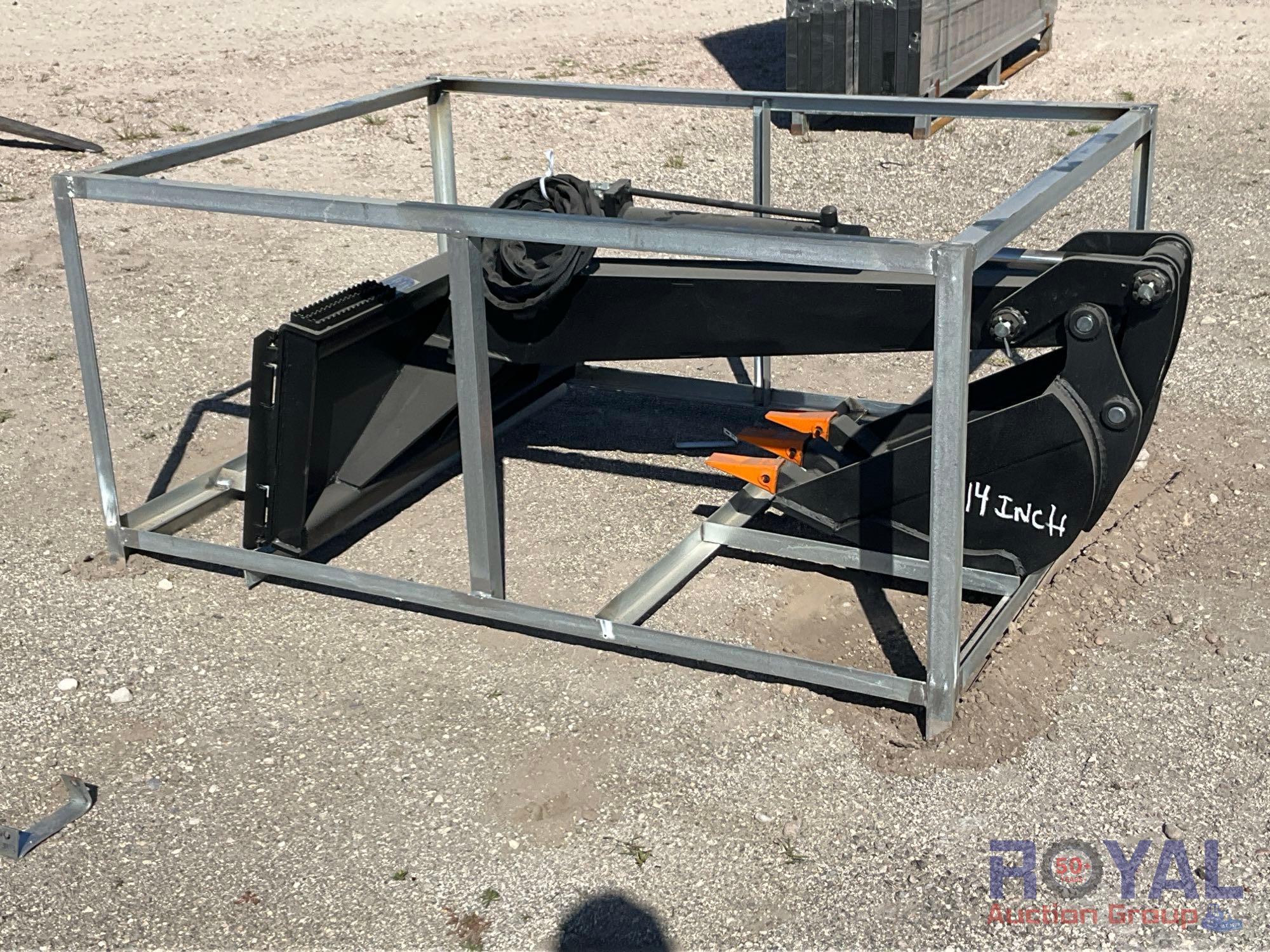 Bacco skid steer bucket attachment