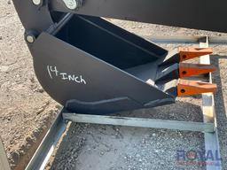 Bacco skid steer bucket attachment