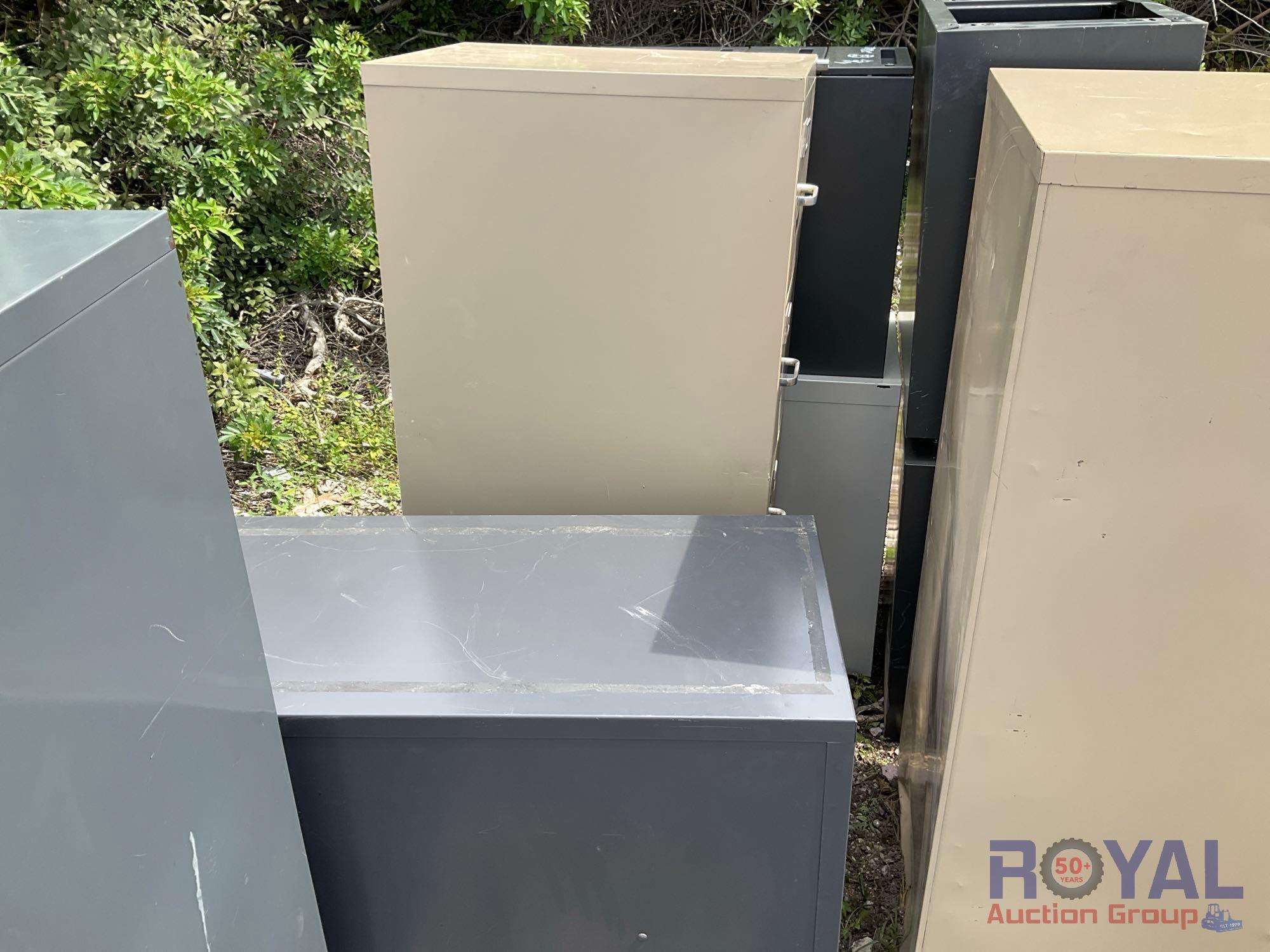 Filing Cabinets Approximately 14 Pieces